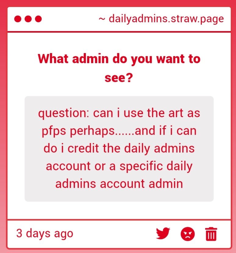 adm1n_daily's tweet image. Yes and Just this acc!