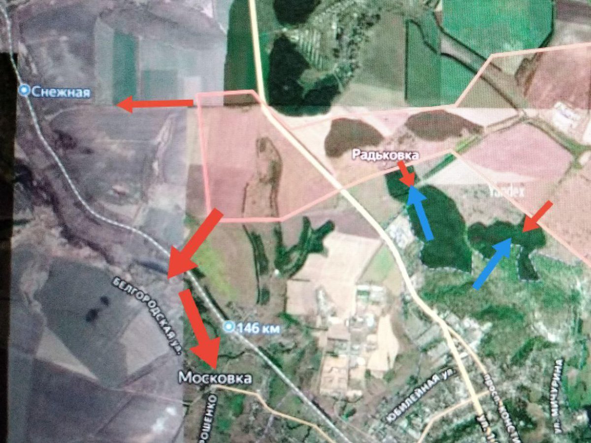 WarHunter2222's tweet image. Kupyansk direction
Our assault units have entered Moskovka and are storming the village.