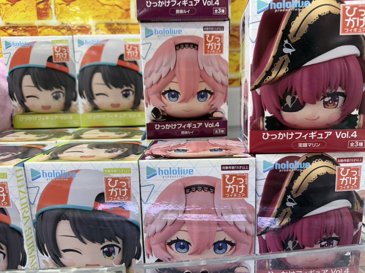 ホロライブ ひっかけフィギュア Vol.4 3セット品 ホロライブ ひっかけフィギュア Vol.4 3種セット - メルカリ