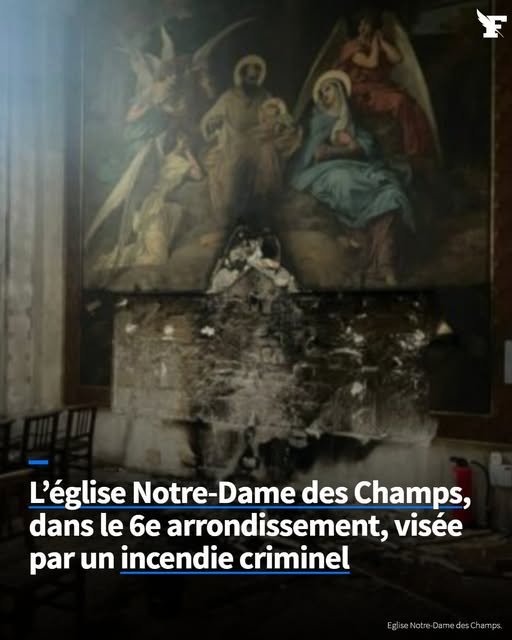 Linformatrice1's tweet image. Celui ou ceux qui ont commis cet horrible forfait doivent être retrouvés et durement châtiés. Ce n&apos;est pas seulement une église qui a été attaquée, mais aussi une foi et un patrimoine.