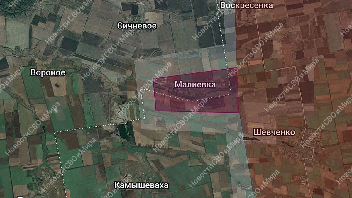 WarHunter2222's tweet image. Our warriors liberated the settlement Maliivka.
Our warriors have liberated the settlement Zeleny Gai.