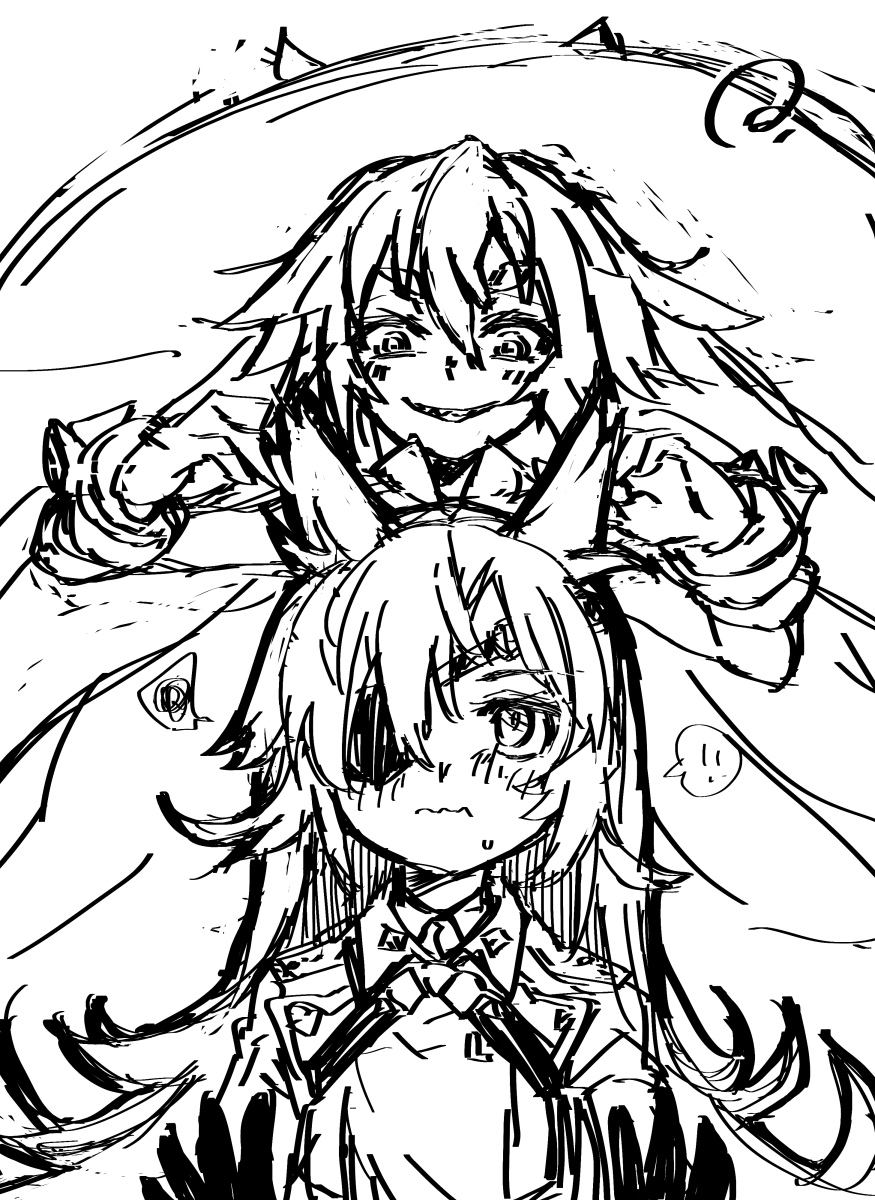 Jiete's tweet image. [WIP] ギロチンの日本語吹き替えは賢狼を思い出させる
#NIKKE #魔女百