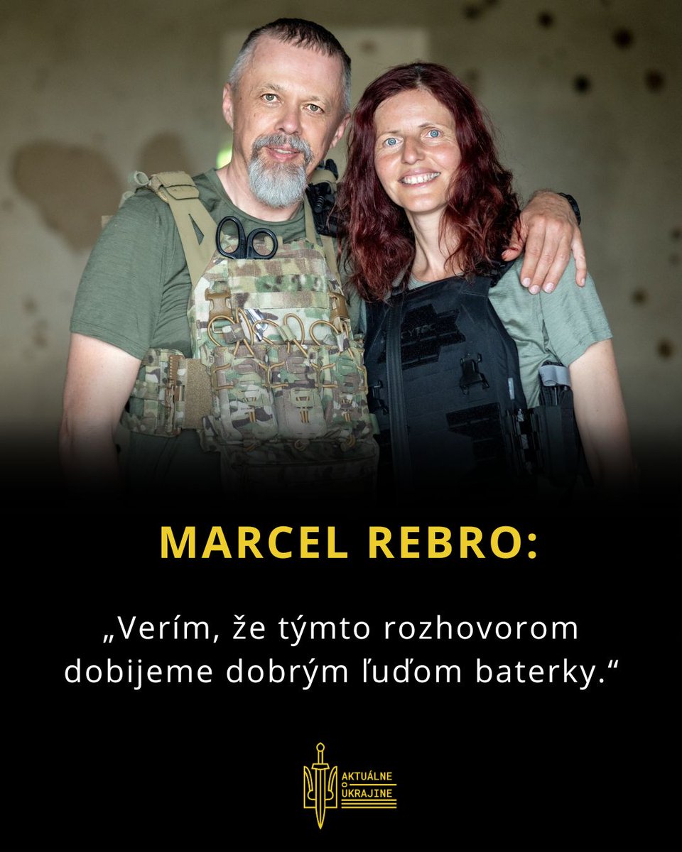 oukrajine's tweet image. Priatelia, vypočuli ste si už 316. epizódu podcastu Aktuálne o Ukrajine s neúnavným pomocníkom statočnej Ukrajiny?🎧🇺🇦
Marcel Rebro: Verím, že týmto rozhovorom dobijeme dobrým ľuďom baterky
🟢Spotify → open.spotify.com/episode/6das1e…
🎧Web → anchor.fm/aktualne-o-ukr…
🟣Apple Podcasts…