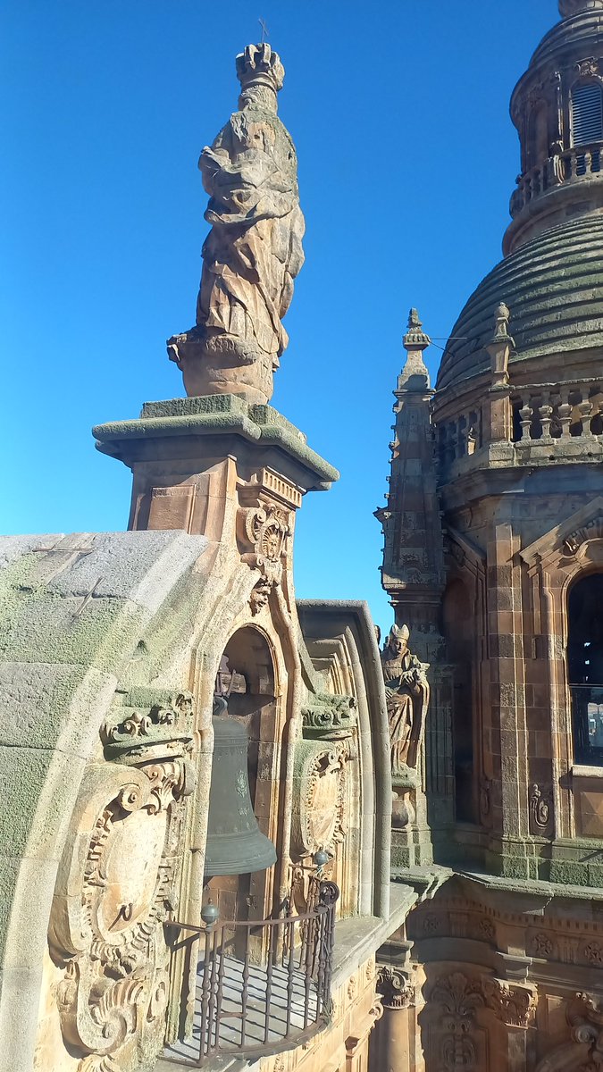 salamancartehis's tweet photo. #Salamanca desde las alturas de #ScalaCoeli Torres de la Clerecía. https://t.co/9d0YQVCBIG