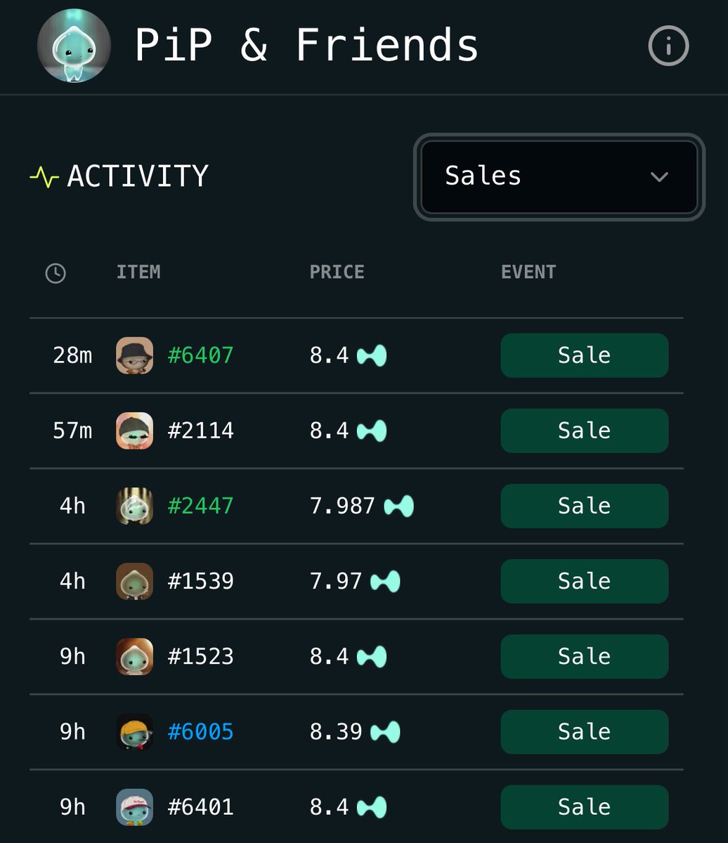 MavenHL's tweet image. Gm, gPiP 💧🔆
You have no idea how upset I am. I only own three PiP & Friends NFTs.
While most people shifted their focus to $HYPE, PiP was left right under their noses.
The current floor price of the collection is 8.4 $HYPE - this might very well be the last chance to grab…