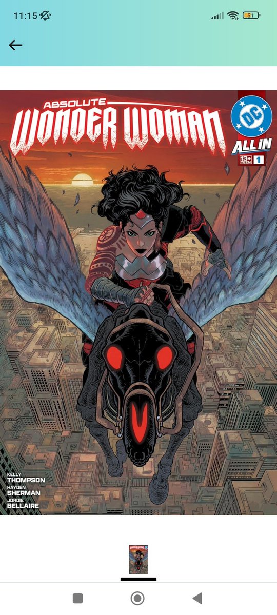 MarcosAD87's tweet image. Absolute Wonder Woman de Kelly Thompson y Hayden Sherman, ha ganado el Premio Eisner a mejor nueva serie 🗡️❤️🤍