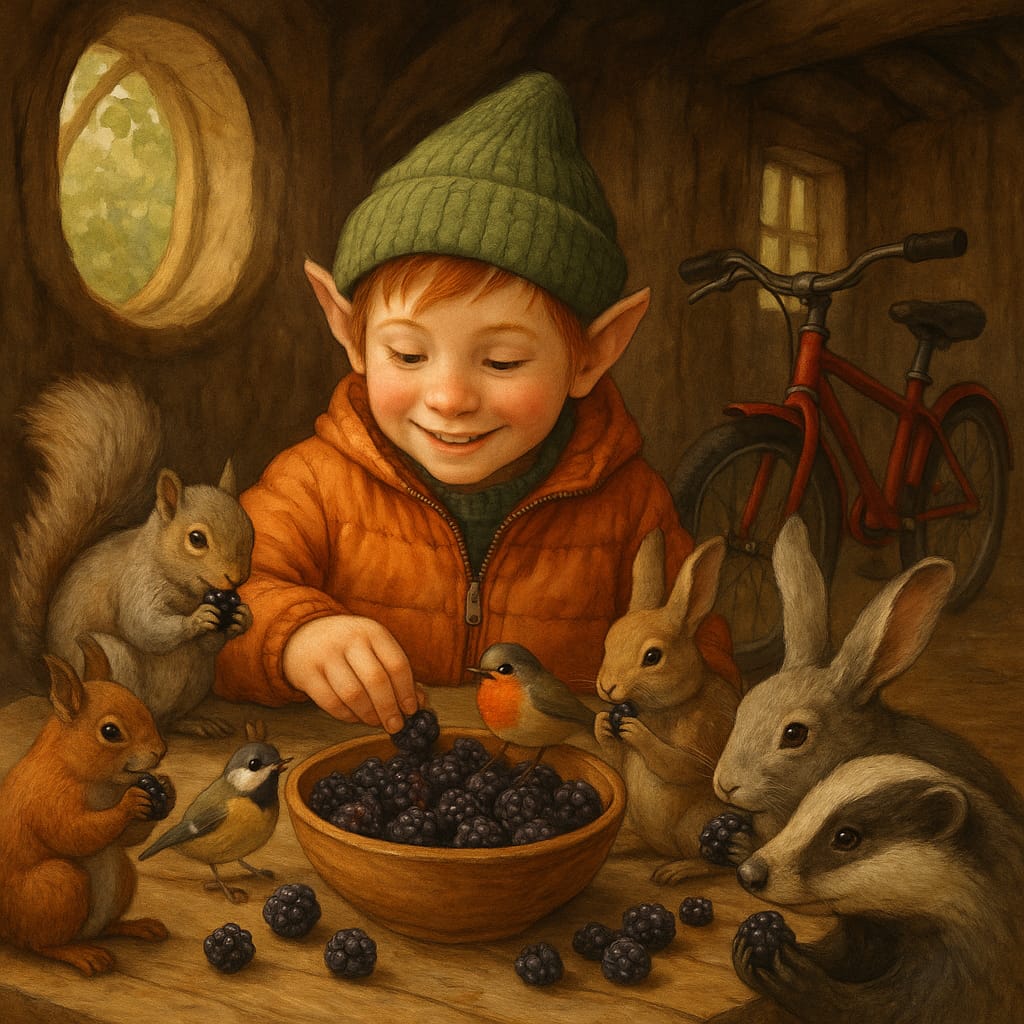 ScoriloTSV (@scorilotsv) on Twitter photo 🚴♂️✨ The Adventures of Atom the Gnome and His Enchanted Bicycle...! ✨🚴♂️
📖 Part Six 📖
Atom is feeling very glad, 😊
He rides his bike 🚲 back to his home, 🏡
Invites his friends 🐰🐿️,
To join him all around the table. 🍽️
📜 To be continued
<a href="/Transylvan1ans/">Transylvanians</a>
Tiktoc... 🚴♂️✨ The Adventures of Atom the Gnome and His Enchanted Bicycle...! ✨🚴♂️
📖 Part Six 📖
Atom is feeling very glad, 😊
He rides his bike 🚲 back to his home, 🏡
Invites his friends 🐰🐿️,
To join him all around the table. 🍽️
📜 To be continued
<a href="/Transylvan1ans/">Transylvanians</a>
Tiktoc...