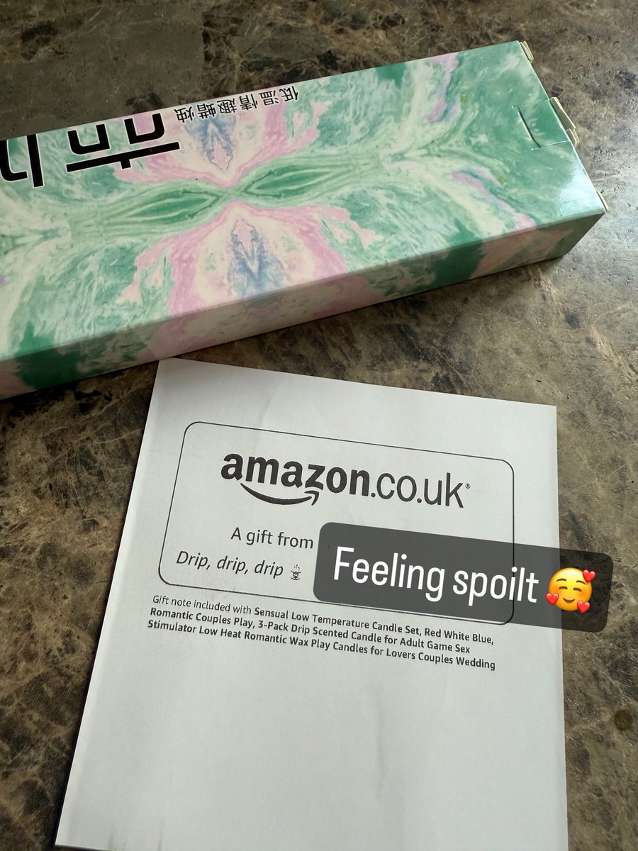 Wow what a lovely treat I have been treated too, can’t wait to try these out! If you purchase anything off my Amazon wish list let me know and I might just treat you 😉😘 link is in my bio 🤩 #wishlist #spoilt #treatme #amazon #amazonwishlist #contentcreator #happy #treated