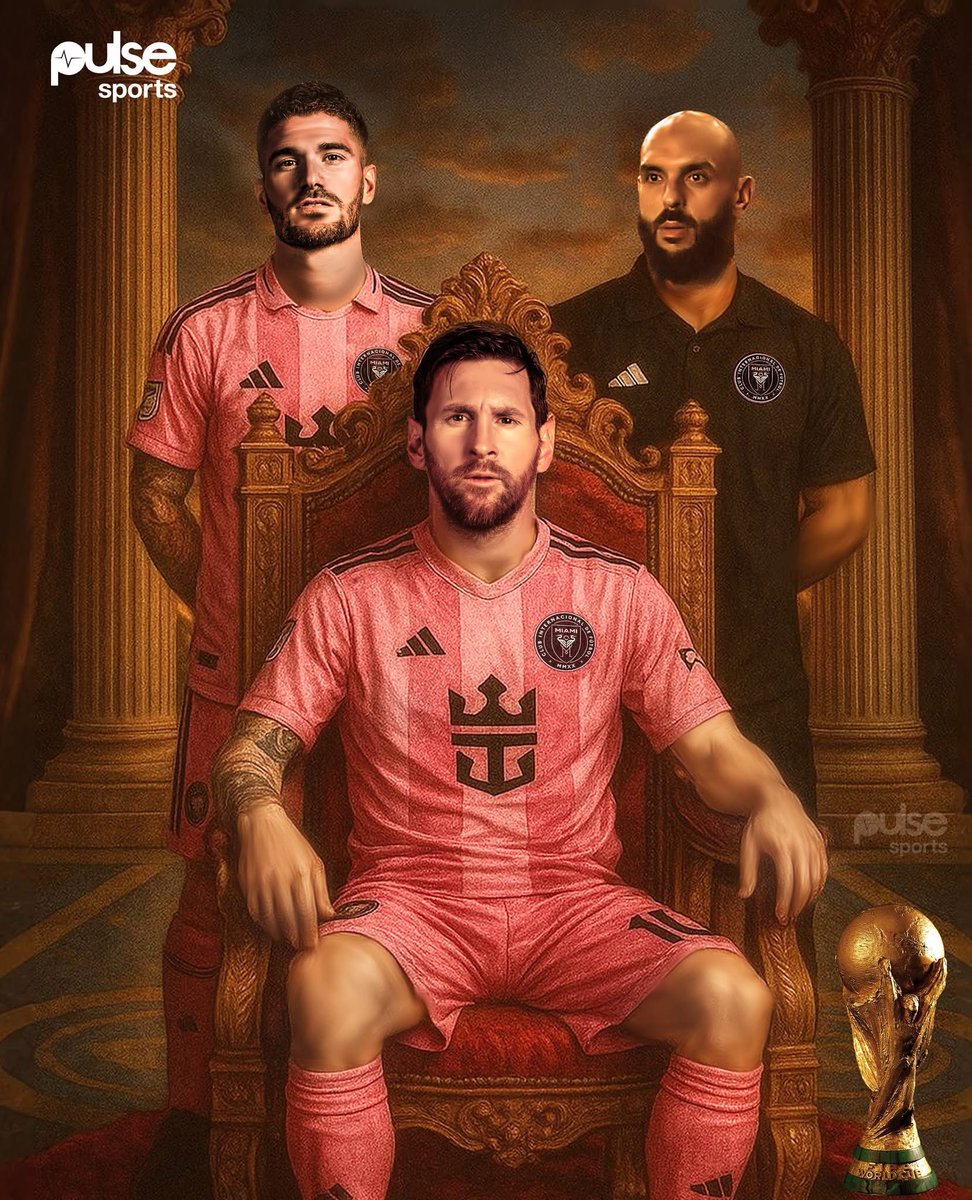 PulseSportsNG's tweet image. 🚨🇺🇸 𝐎𝐅𝐅𝐈𝐂𝐈𝐀𝐋: Inter Miami sign Rodrigo De Paul on loan from Atlético Madrid!
Messi now has both of his “bodyguards” by his side in Miami — things just got real! 👊💗