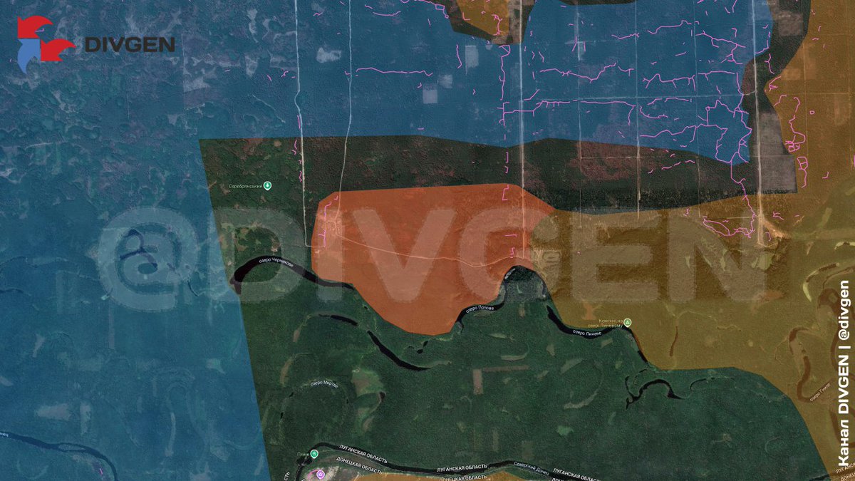WarHunter2222's tweet image. Fighters of the 25th Army are advancing in the Serebryansky forestry. The forestry administration building has been occupied.