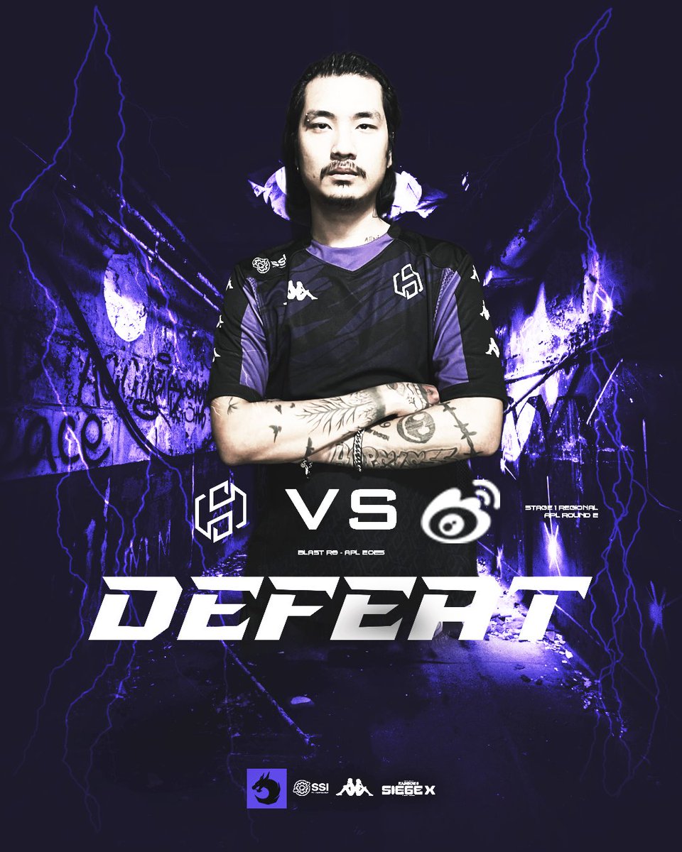 SoulsHeartOff's tweet image. GG's @Weibogamingwin. We lose 1-2, We will have to accept 3rd place 🫡
#APLR6 | #SoulsHeartForever 💜 🤍