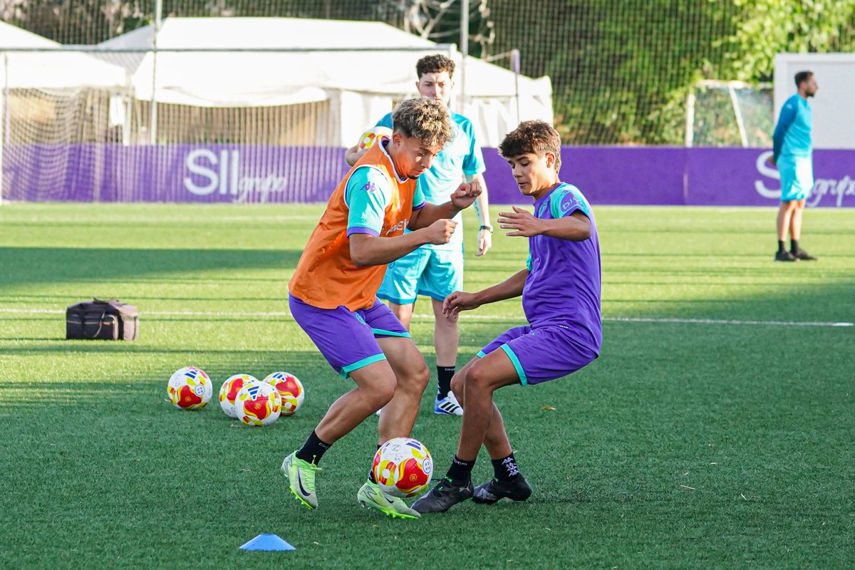 Primera semana del #RVJuvenilA ✅💜

#pucela #RVcantera