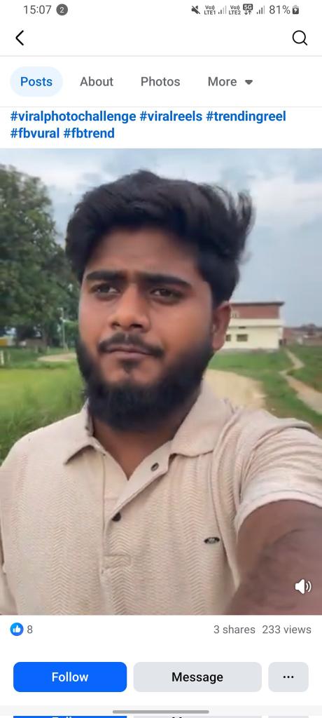 A Muslim man named Azmi from Azamgarh is openly insulting Hindu deities by posting vulgar pictures on Facebook.

<a href="/digazamgarh/">DIG Range Azamgarh</a> This is a serious insult to Hindu sentiments - take strict action immediately.

<a href="/Uppolice/">UP POLICE</a>