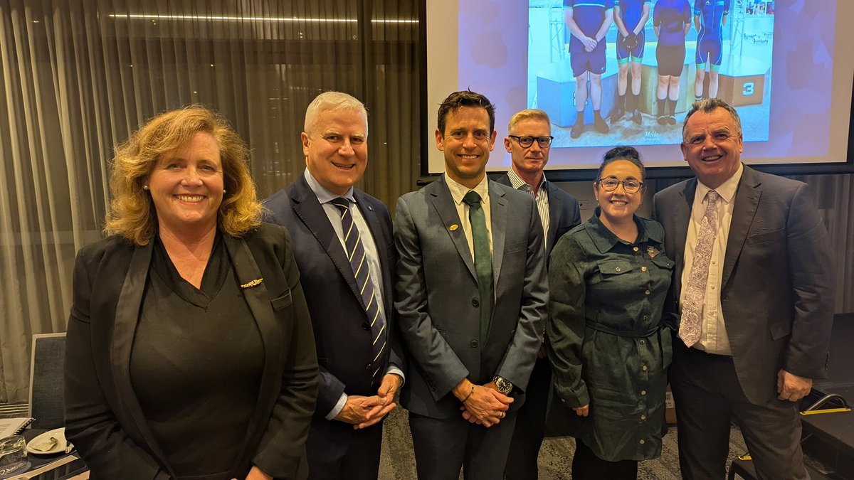 M_McCormackMP's tweet image. A wonderful night celebrating the region’s athletic talent at the Southern Sports Academy Presentation Evening at the Riverina Australian Football Club on Friday night.
Honoured to present the major awards to the deserved recipients.
Full list of winners: facebook.com/share/1CNZpA1z…