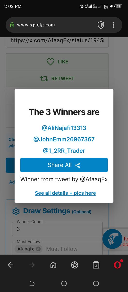 Afaaq Fx (@afaaqfx) on Twitter photo Congrats xpickr Winners -
<a href="/AliNajafi13313/">Ali Najafi</a>
<a href="/JohnEmm26967367/">John Emmy Tech 🫂</a>
<a href="/1_2RR_Trader/">Victor 🇳🇬</a>
Congratulations. Open ticket on Discord to Claim.
xpickr.com/draw/175352054… Congrats xpickr Winners -
<a href="/AliNajafi13313/">Ali Najafi</a>
<a href="/JohnEmm26967367/">John Emmy Tech 🫂</a>
<a href="/1_2RR_Trader/">Victor 🇳🇬</a>
Congratulations. Open ticket on Discord to Claim.
xpickr.com/draw/175352054…