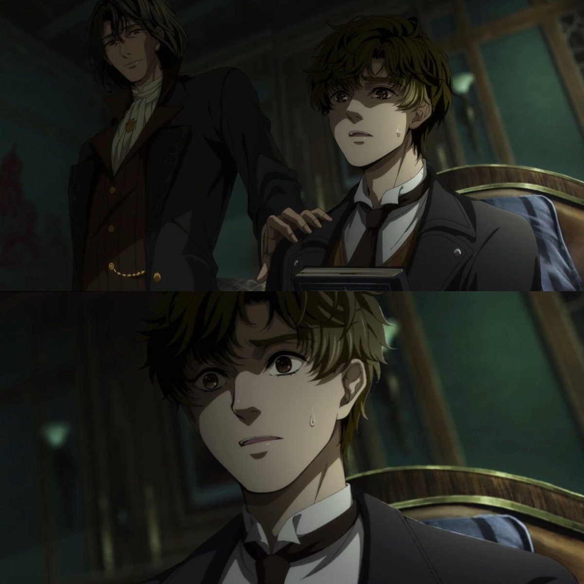 Say4951's tweet image. - "Sit down and get comfortable"
- Klein thinking he's going to be killed.