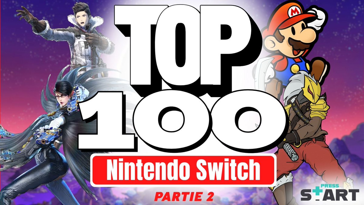 SulivenGAMING's tweet image. On continue le GRAND TOP 100 Nintendo SWITCH ! ▶️youtu.be/BnS_Kc04VEc
2nd partie, position 80 à 61 !
On est encore si loin de la première place et pourtant tellement du lourd d'ores set déjà dans le classement !