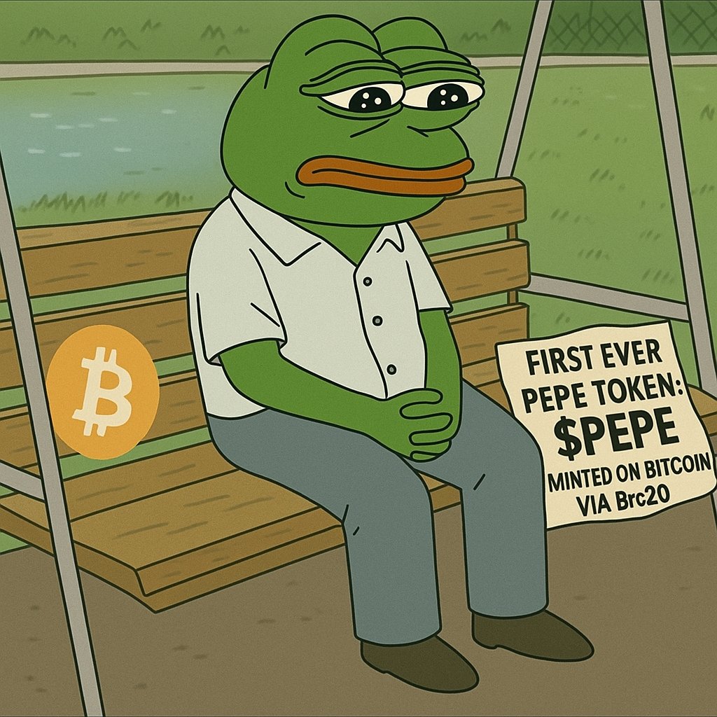 AlynOnBitcoin's tweet image. Patience isn’t weakness. It’s knowing $PEPE was the first on chains and the 4th ever on Bitcoin.
#btc #pepe #brc20