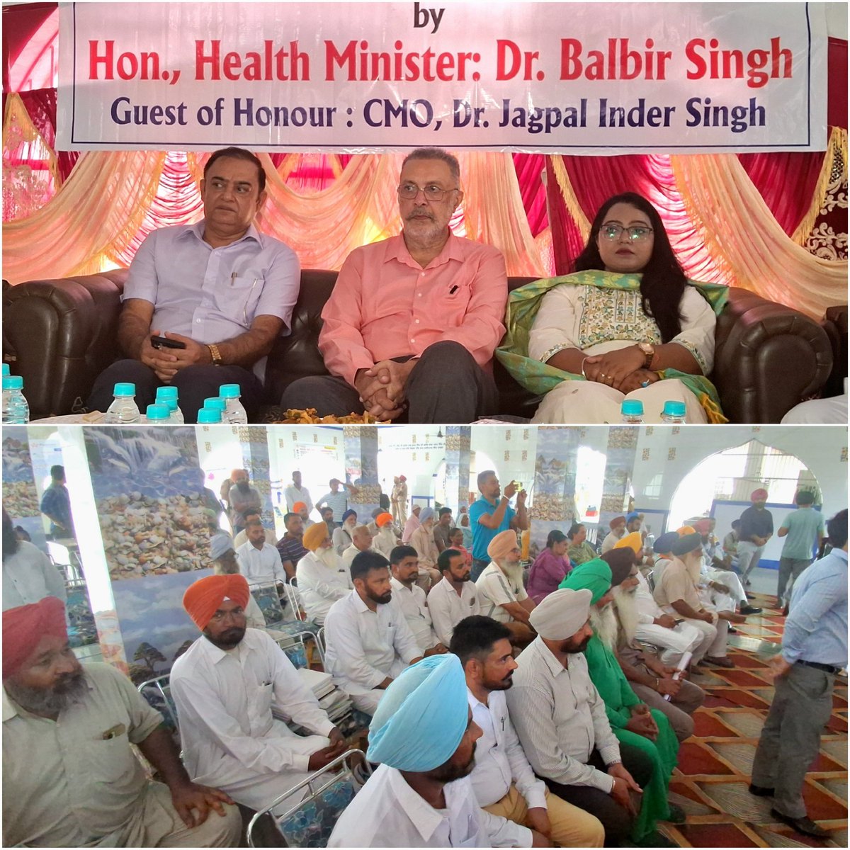 AAPbalbir's tweet image. Reaffirming the CM Bhagwant Singh Mann led Punjab government is committed to timely, accessible and quality health care in the state.
🔸️Today launched Mobile Healthcare Unit supported by Fusion Finance Ltd. and implementation by Helpage India at village Majri Akaliyan in…