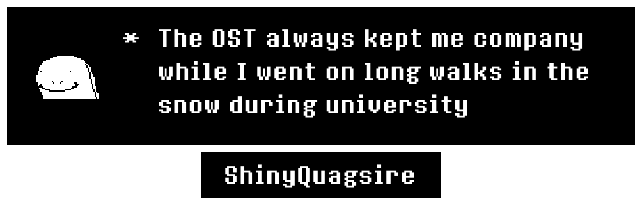 ShinyQuagsire's tweet image. I did the thingy
memories.undertale.com