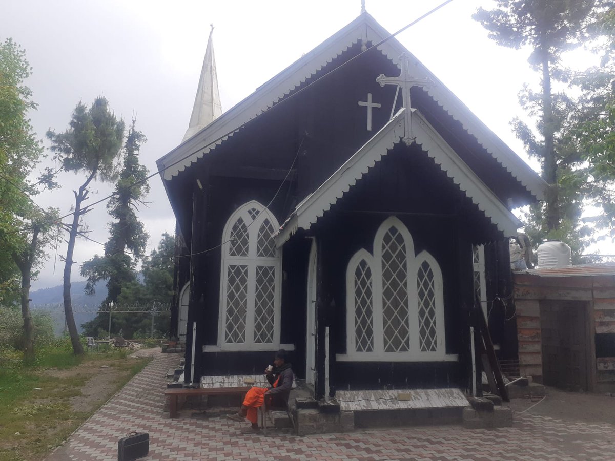 b38640's tweet image. Beautiful Nathia Gali Church