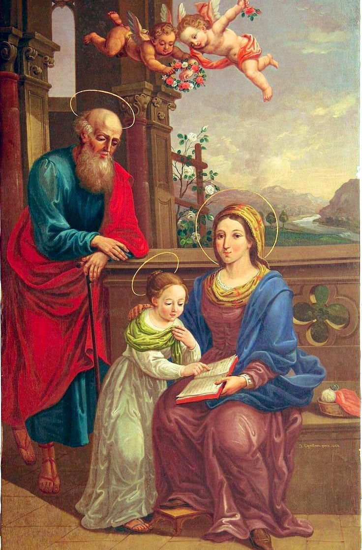 Today is the feast of Saint Anne and Saint Joachim, grandparents of Jesus