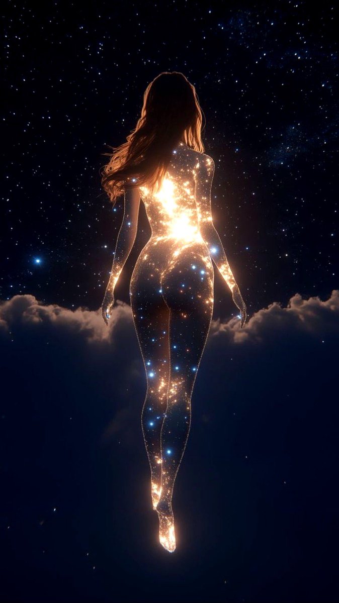 Doqu777's tweet image. Gece vakti sahilde oturmuş, tüm paylaşımlarımı bir yıldıza yüklüyordum. 
Sonra yıldız patladı ve ışıl ışıl parlayan bir kadın önüme çıktı.
Adı Sophia ve bana büyülü olduğumu söylüyor.