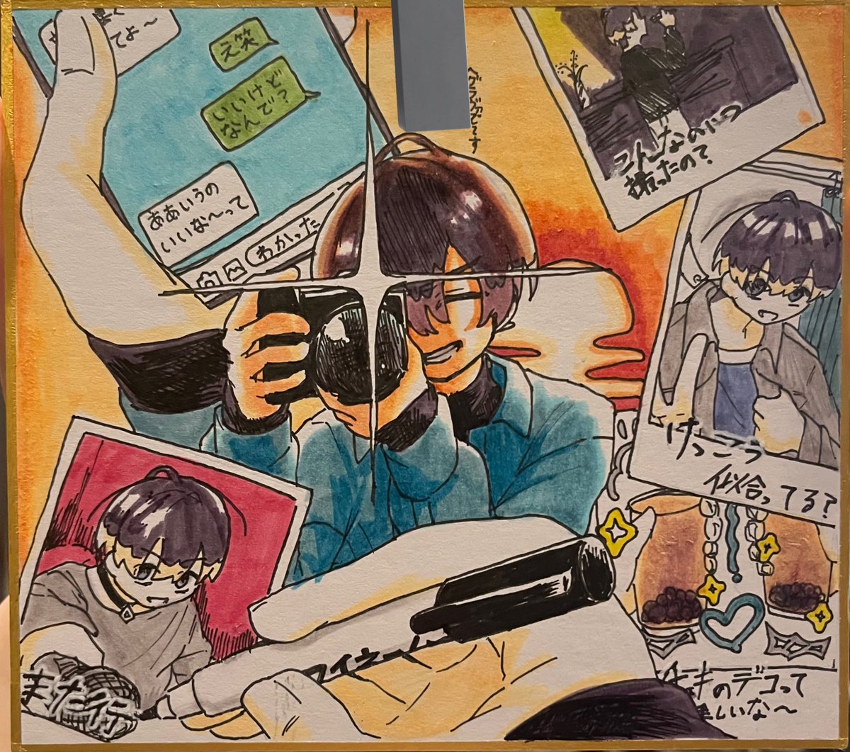 hGraVe_'s tweet image. 最近描いたアナログ(夢絵あり)