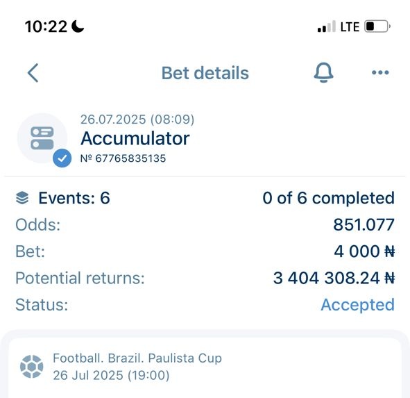 Mistavincii's tweet image. 6  FT X on #1XBET
850 odds🤍
Booking code: UJVYF
