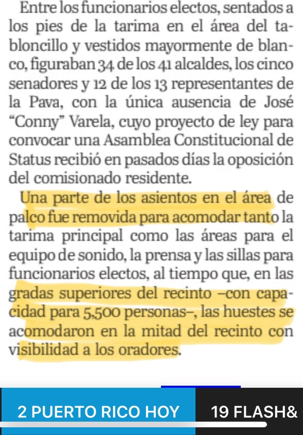 DAVILACOLON's tweet image. Oficial. Los populares solo pujaron pa llenar la mitad de un coliseo de 5,500 personas. Apenas llevaron 2,500 gatos con 39 alcaldías…Bad Bunny lleva 15,000 por función a casa llena. PPD Fracaso total. Defi. Huebitch NO es una estrella taquillera del perreo intenso.
