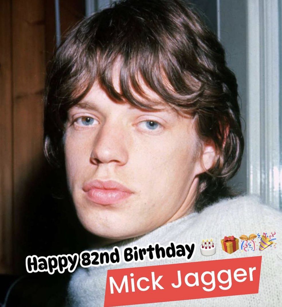 JonasGummesson's tweet image. Sir Michael Philip Jagger fyller 82 år i dag.

GRATTIS! (har lånat hälsningen från en FB-sida för Woodstock -69).

Ingen ålder för en popstjärna. 

Gissar på nytt Stones-album i höst och turné 2026!

Rock on!🎸🎸🎸

#svpol