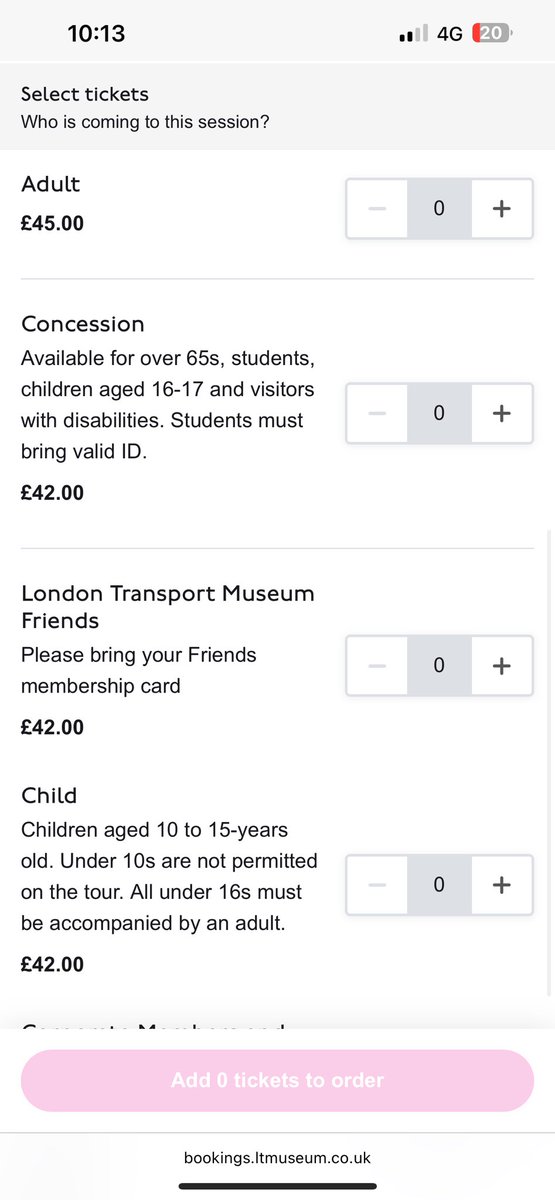 SarahVaci's tweet image. I haven’t looked for things to do in London for a while (I’ve done all museums and parks) and can’t believe most paying activities are £35-45 per head these days !? How on earth can a family of 4 do any of these !!!?? And the children’s discount is a joke.