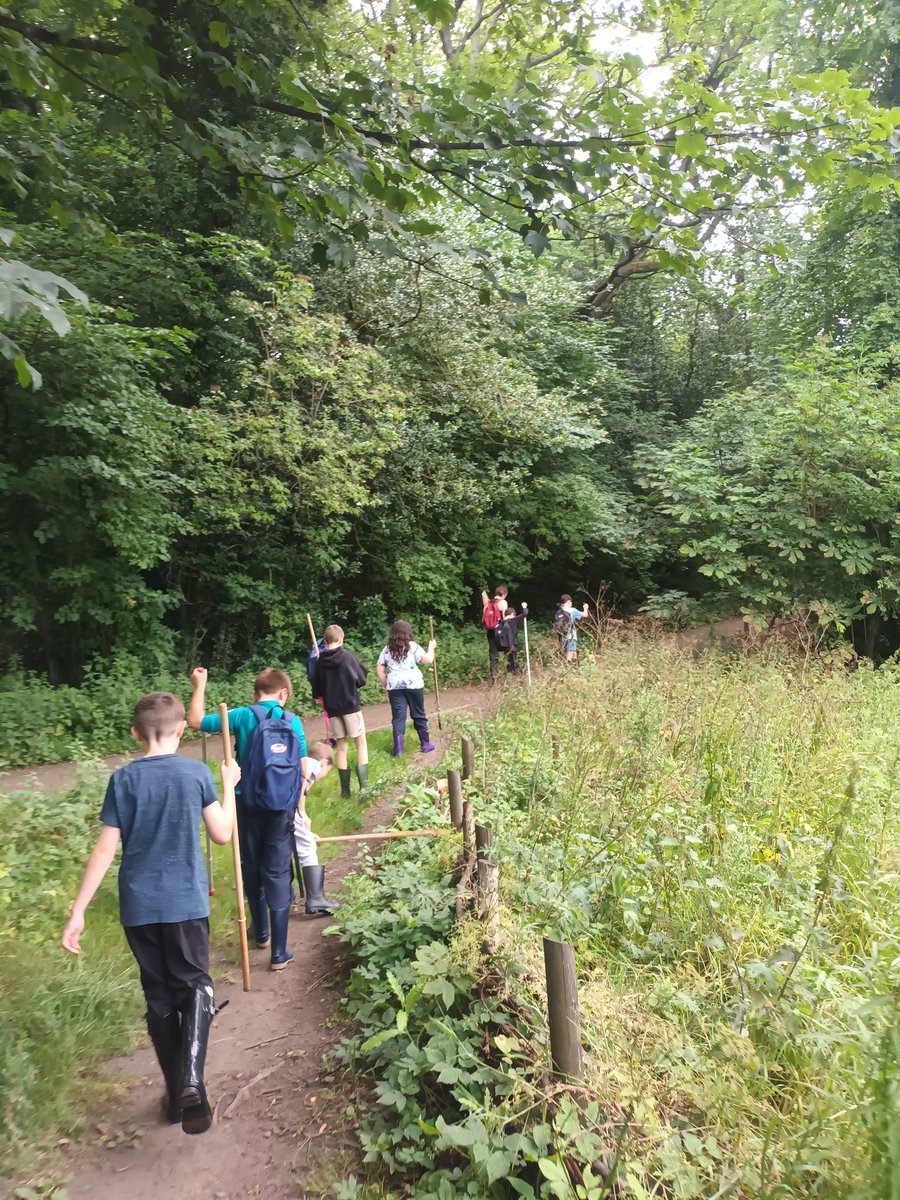 WOLCT's tweet image. A busy week of outdoor Education with nearly 100 children coming out into the Dells with us to learn about the ecology of the Water of Leith, wilderness survival, bugs and butterflies 🦋
