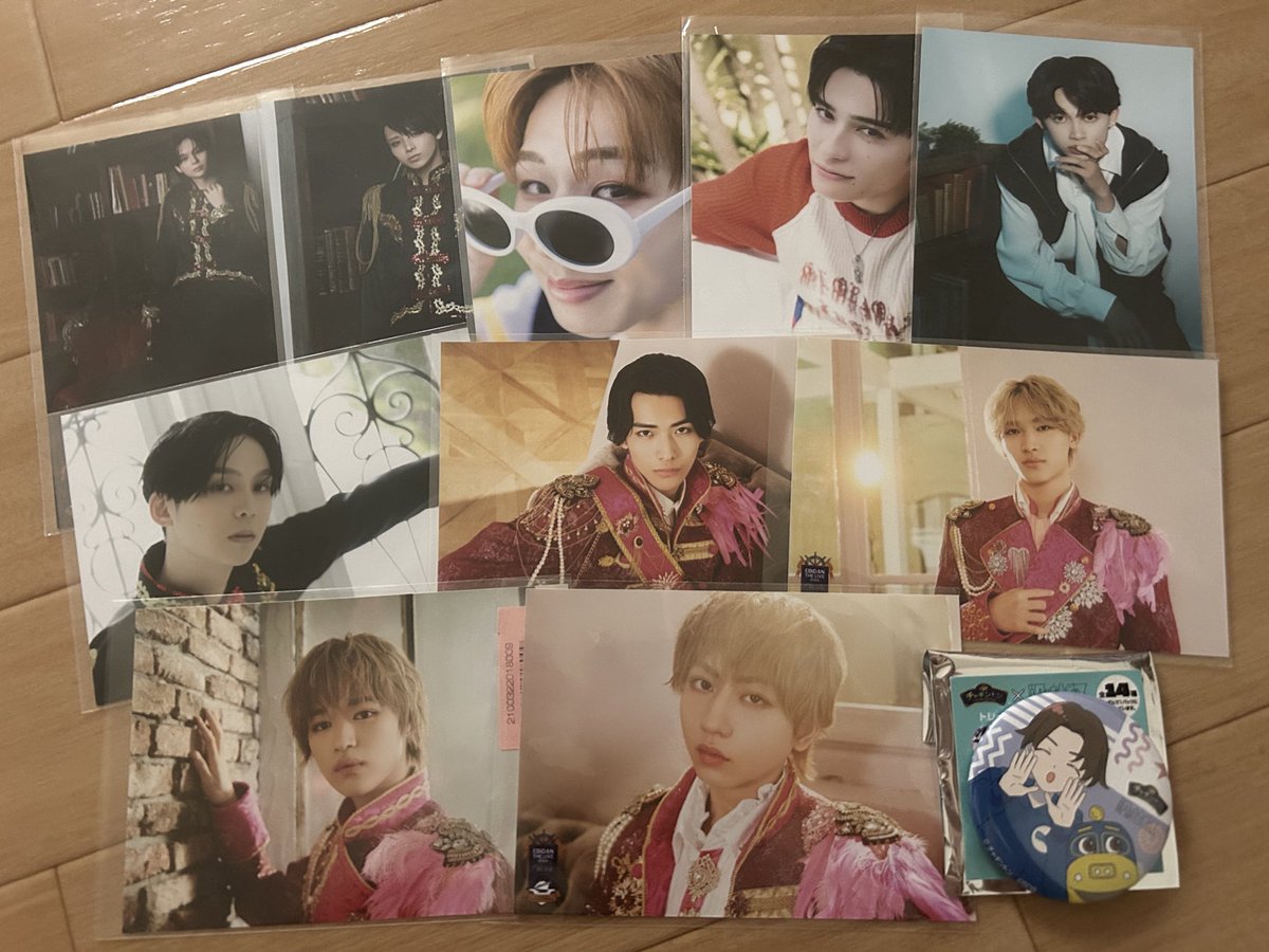 EBiDANくじ　エビライ2024 ランダムグッズ 買取 交換

【求】山中柔太朗　杢代和人&gt; 近藤駿太、買取(定価以下可

【譲】画像　

異種、比率違い(別投稿のもの)可能
エビライ2日目、16日にて取引希望
まとめ買取の場合下げます

#超特急交換　#ワンエン交換　#げんじぶ交換　#milk交換　#スパドラ交換