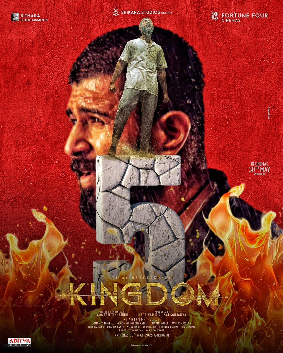 Chintu_Rebel_'s tweet image. 5 DAYS TO GO❤🔥
Kingdom
@TheDeverakonda @KINGDOM_Offl
#Kingdom #KingdomTrailer
#KingdomOnJuly31st
Poster Design by @Chintu_rebel_
