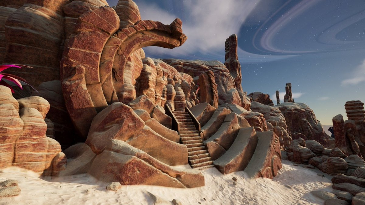 fab's tweet image. If your project needs a fresh, otherworldly twist, you're gonna love this. 🏜️
The 'Alien Fantasy Desert Beach Environment' by Etherion Designs is super unique, comes with a free Foliage Plugin, and it's 30% OFF right now in the Fab Summer Creator Mega Sale!
Go on, take a look:…