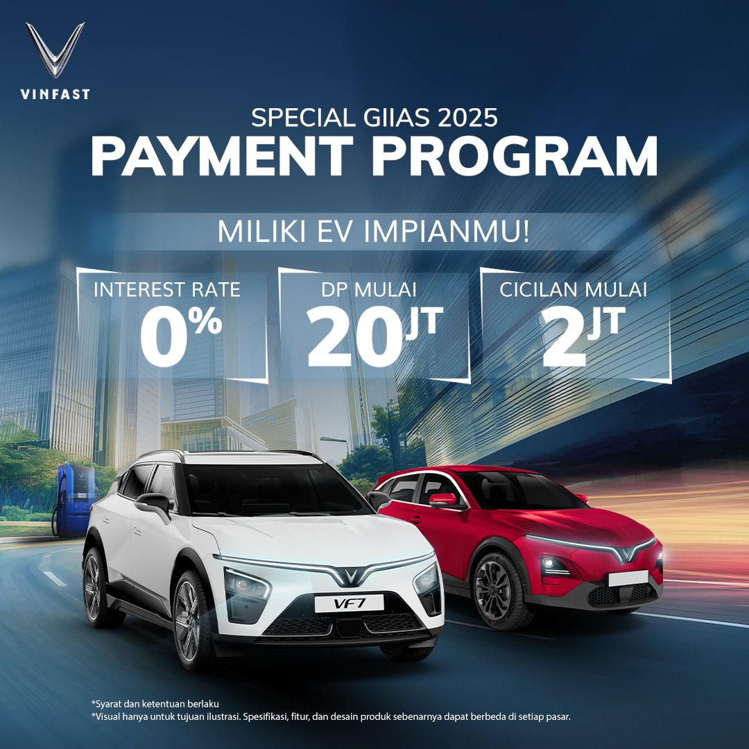 hensa12345's tweet photo. Cicilan ya namung 2 juta mawon, ayo dulur melu *promo vinfast giias*
Didukung baterai kapasitas 70,8 kWh (jarak tempuh 471 km (NEDC) https://t.co/Mj6bpGRhrH
