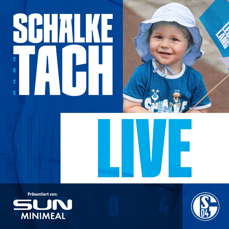 EN DIRECTO en YouTube: ¡el Schalke-Tach 2025!

➡️ s04.de/Schalke-Tach-2…

#S04 ⚒️