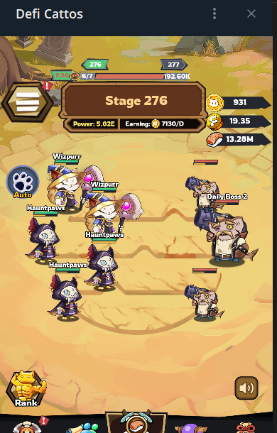 Play2EarnnTR's tweet image. Daha önce vakit geçirdiğimiz Ton Cat Night tarzında bir Telegram oyunu olan bu oyun biraz daha avantajlı çünkü chest’teki oranlar sabit ve karşılığı var @DefiCattos 10 APT chest açtım herolar günlük 7$ kazandırıyor. ROİ 6 Gün

Başlangıçta 1 tane rastgele hero sahibi…