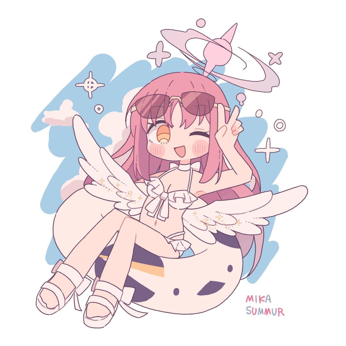 akasiaLL's tweet image. 水着ミカ🌊
#ブルアカ