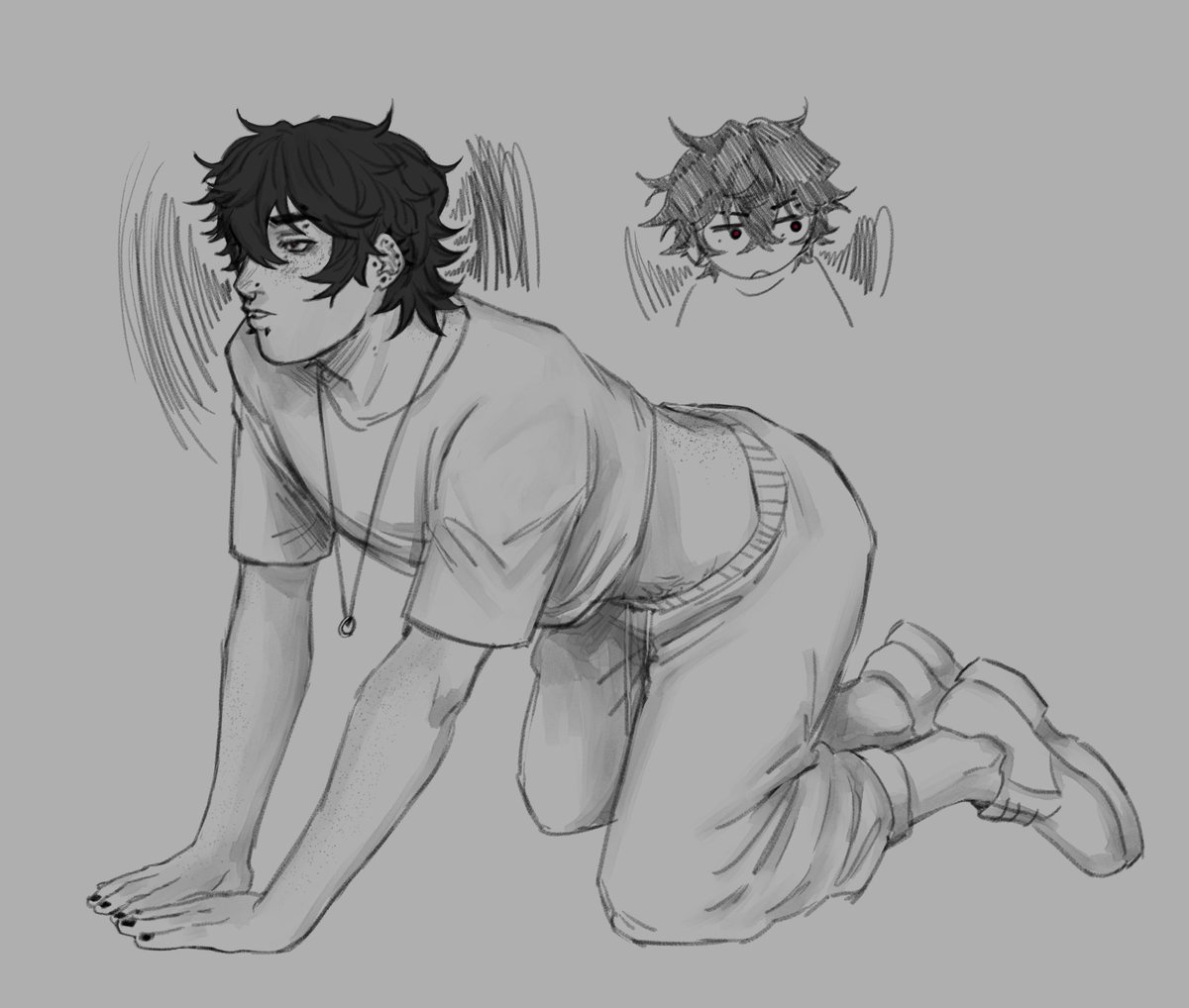 Kipocin's tweet image. the  pose? idk,