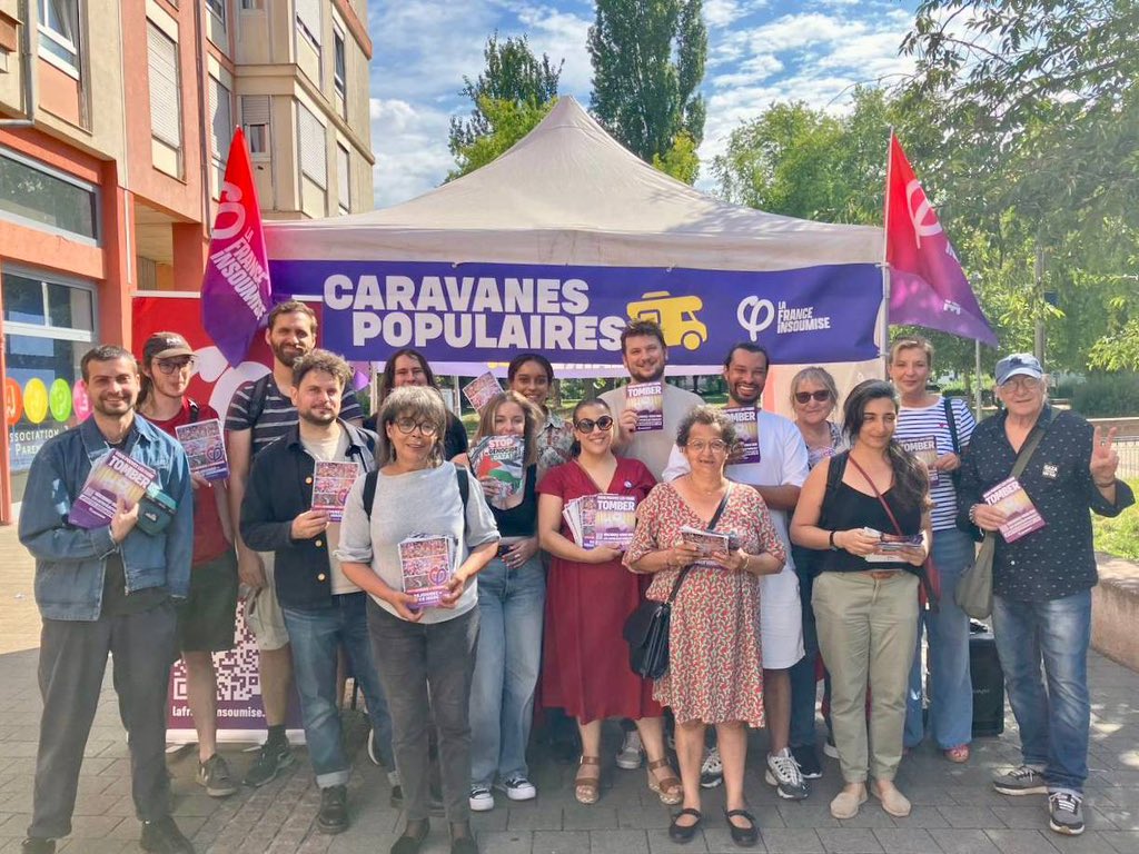 La France insoumise (@franceinsoumise) on Twitter photo « Tout augmente : le loyer, l’électricité, les courses… mais pas nos salaires. Donc cette année, on ne peut pas partir en vacances. »
Les #CaravanesPopulaires étaient à Strasbourg et à Lyon avec <a href="/BelouassaAnais/">Anaïs Belouassa Cherifi</a> et <a href="/ArnaultRaphael/">Raphaël Arnault</a>.
Pour le pouvoir d’achat, la France insoumise « Tout augmente : le loyer, l’électricité, les courses… mais pas nos salaires. Donc cette année, on ne peut pas partir en vacances. »
Les #CaravanesPopulaires étaient à Strasbourg et à Lyon avec <a href="/BelouassaAnais/">Anaïs Belouassa Cherifi</a> et <a href="/ArnaultRaphael/">Raphaël Arnault</a>.
Pour le pouvoir d’achat, la France insoumise