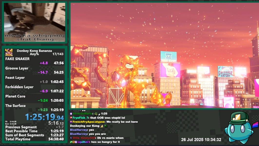5eils's tweet image. GOT 1:25 BUT I LOST 50+ SECONDS TO LANDFILL CLIP LMAO WE STILL GOING