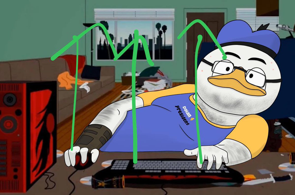 MikeyTrading's tweet image. How I envision every degen on this app that spends their weekends bearposting