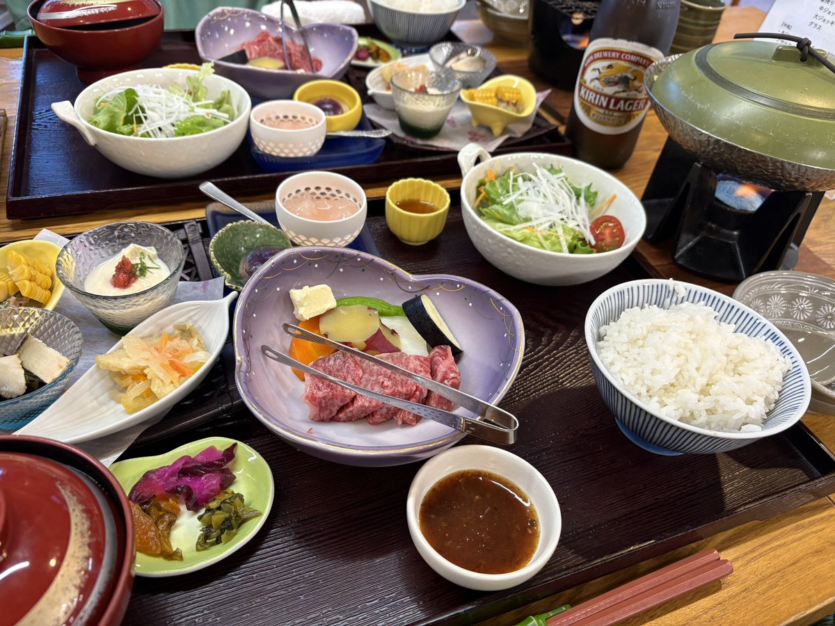 ms_sniper_'s tweet image. サバゲー後飯はもちろんラーメンじゃありません！
最高！うまい！ビールもうまい😋