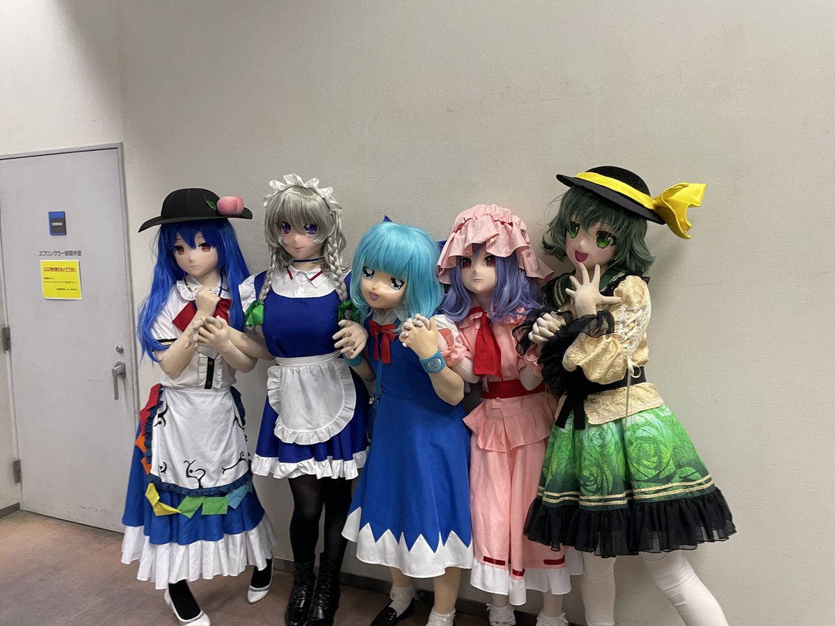Setsuna_kig23's tweet image. #みけこん2025なつ
東方合わせ！