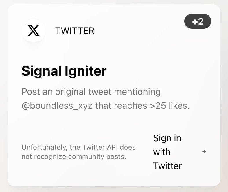 OldTraffordDuke's tweet image. 🍓 Working on my Boundless Silver Task 
I need 25 likes on this post to complete it!

Huge love to the @boundless_xyz community.
Let’s grow together, prove together, and win together.

Drop a like and I’ll support you right back 🫡
#BeBoundless