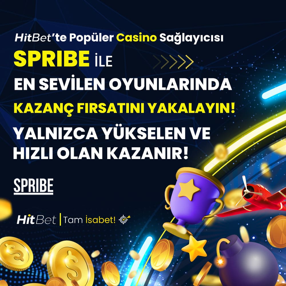 HitbetcomResmi's tweet image. ⚡️HitBet’te SPRIBE Rüzgarı!

 👑En sevilen oyunlarda kazanç fırsatı seni bekliyor!

🛩 Aviator, GoGoal, Mines ve daha fazlası burada!
💥 Sadece yükselen ve hızlı olan kazanır!

🎯 HitBet -Tam İsabet! 📍h.t2m.io/Hitbet-Twitter