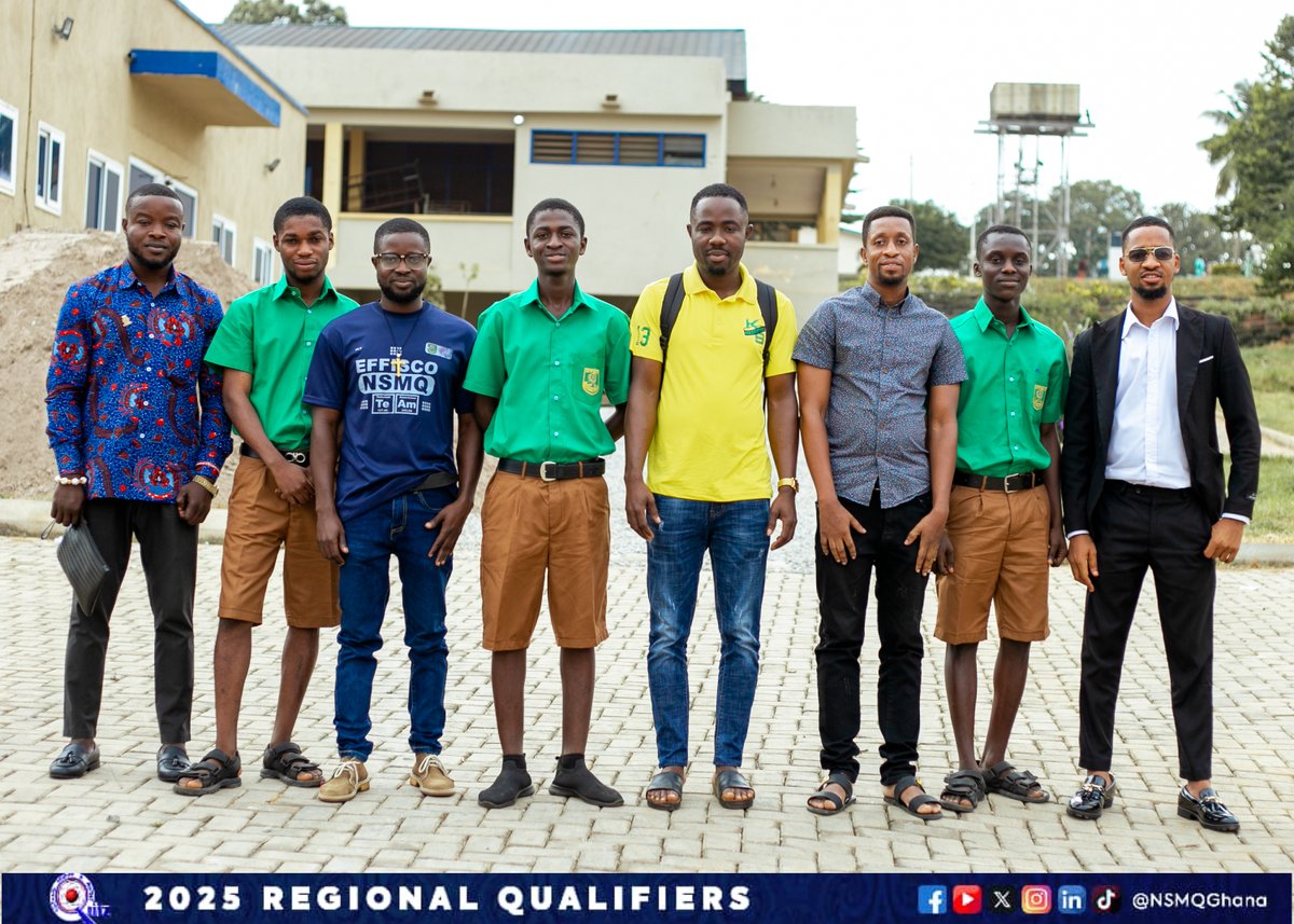 NSMQGhana's tweet image. ASHANTI:
Final day of the Ashanti Regional Qualifiers! Energy’s high, spirits are up, and we’re locked in for an epic finish!
#NSMQRegionals #NSMQ2025 #Primetime