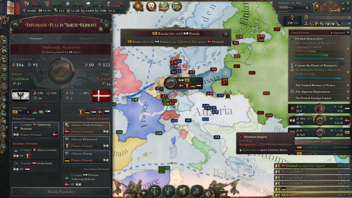 Ralsei66's tweet image. IM FIGHTING WW1 IN 1862 OVER DENMARK